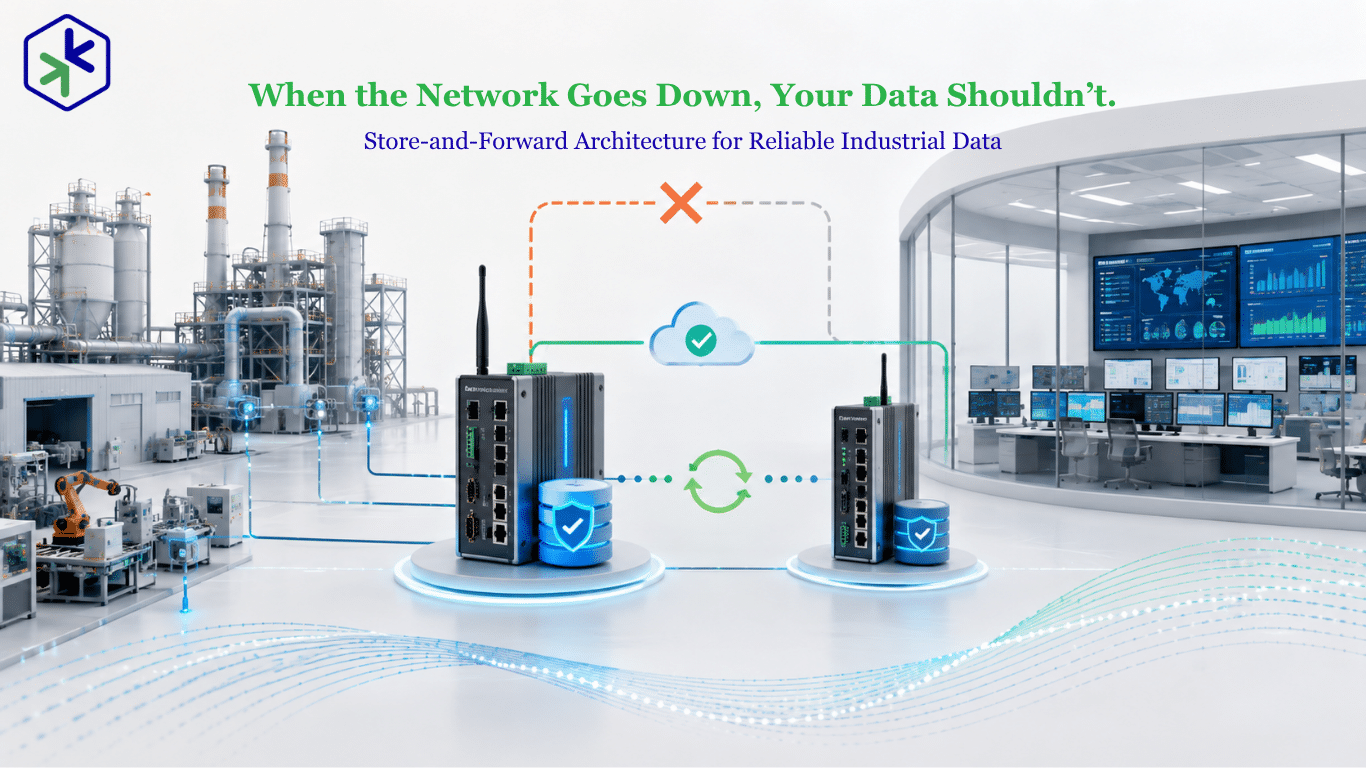 Store-and-Forward Architecture: Why Remote Industrial Sites Can't Afford Data Gaps